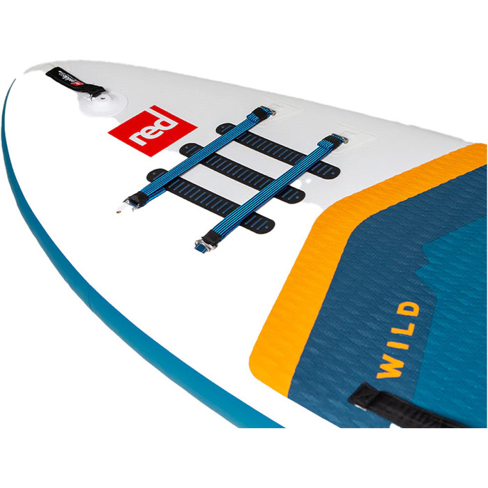 2024 Red Paddle Co 9'6'' Wild MSL Stand Up Paddle Board , Taske, Pumpe Og Hybrid Tough Paddle 001-001-005-0057 - Blue